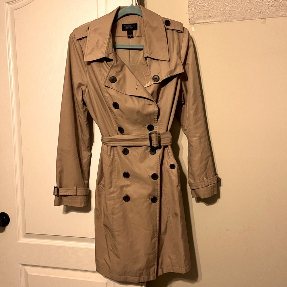 Victoria secret trench coat size 14(L)